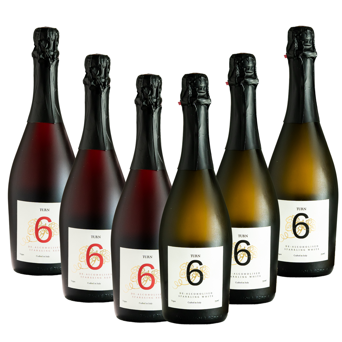 Alcohol-Free Sparkling White & Red - Case of Six